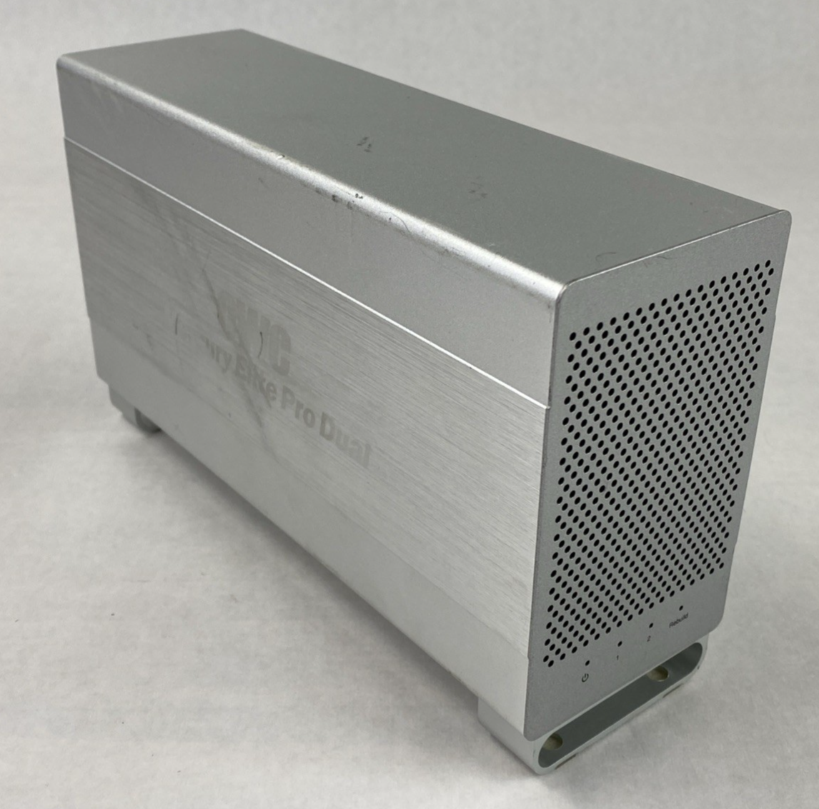 OWC Mercury Elite Pro Dual External Hard Drive Enclosure No HDD No AC Adapter