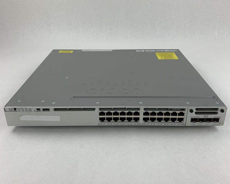 Cisco Catalyst 3850 WS-C3850-24T-E V07 24 Port Gigabit Switch Tested  1G Module