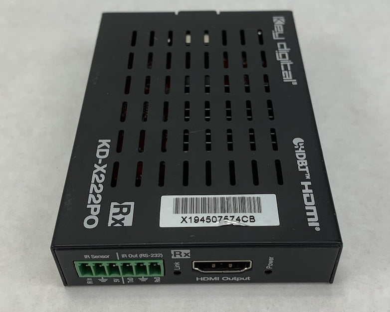 Key Digital RX KD-X222PO HDMI Extender