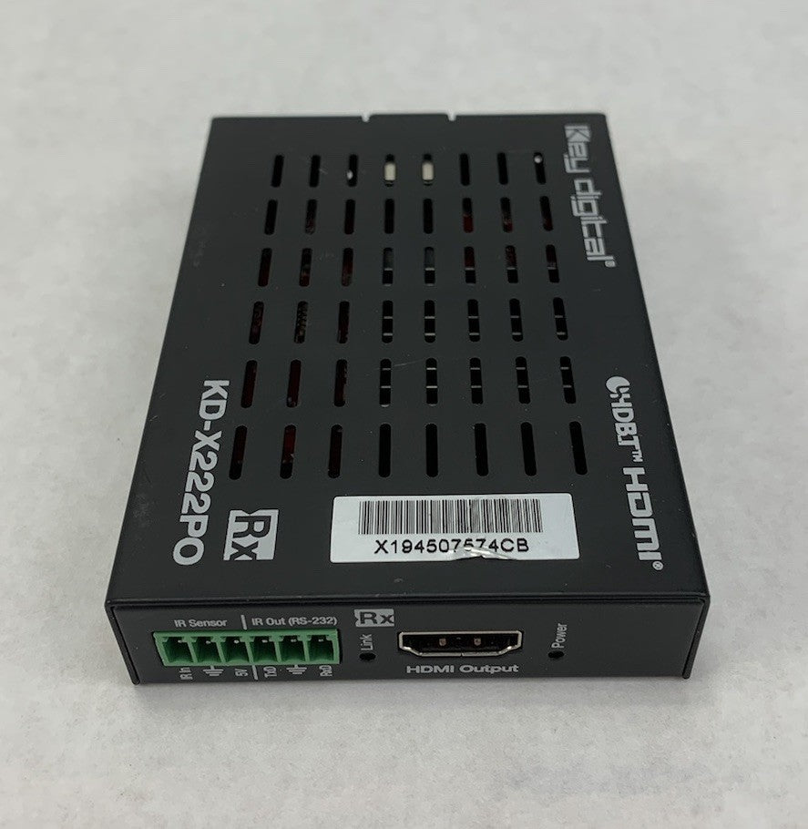Key Digital RX KD-X222PO HDMI Extender