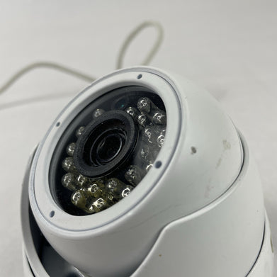 Sony CCD IR9824-W-3.6mm Color Infrared CCTV Dome Camera Weatherproof Untested