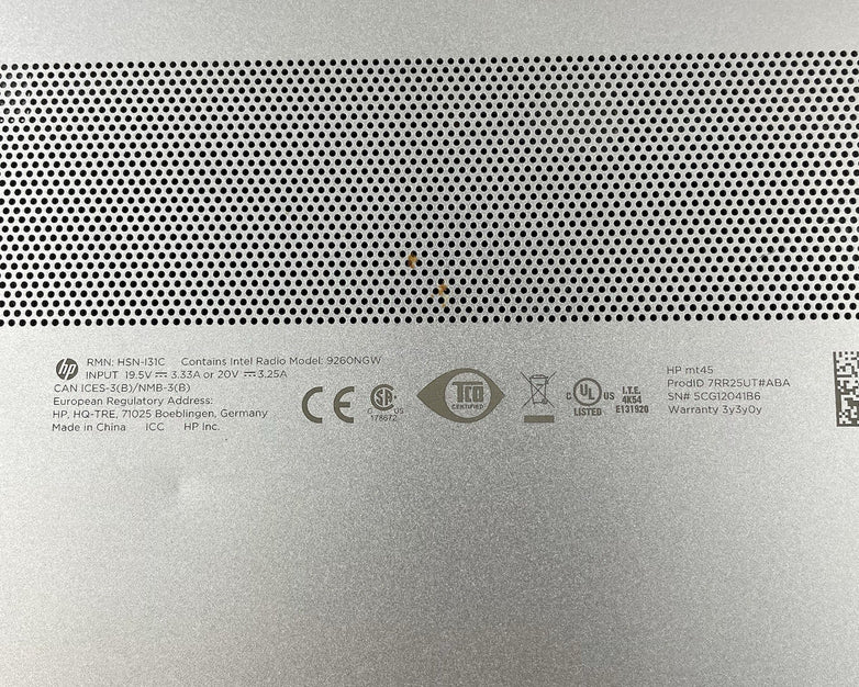 HP mt45 14" AMD Ryzen 3 Pro 3300U 2.10 GHz 4 GB RAM No SSD/OS/AC