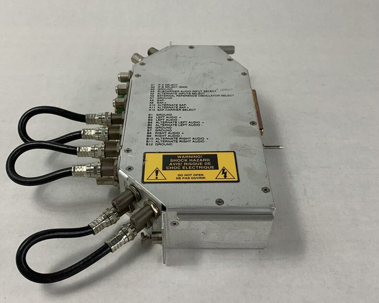 Mendota Scientific Atlanta Backplane 741150 Rear Interface 9815 w/ Tubes