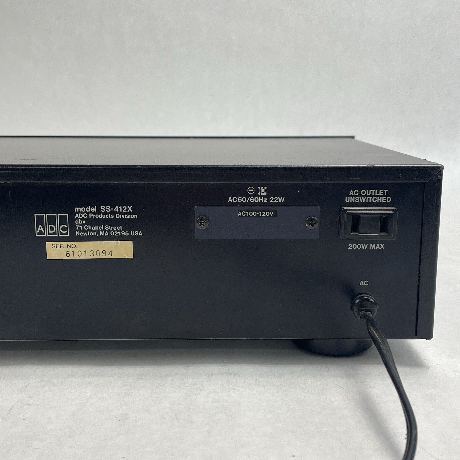 ADC SS-412X 10 Band Equalizer For Parts Weak Right Side Output8