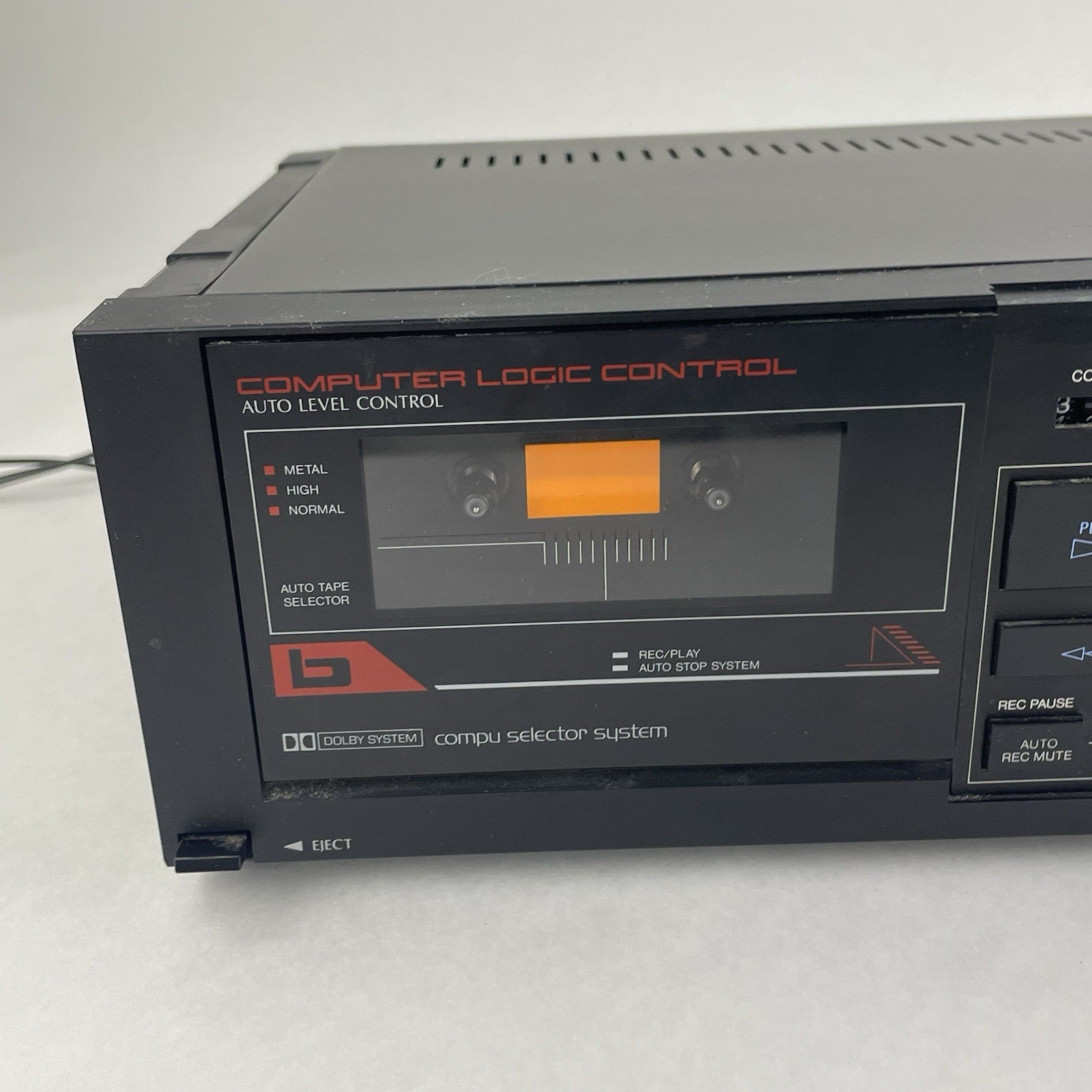 Sansui D-70BW Stereo Cassette Deck with Dolby B/C Noise Reduction4