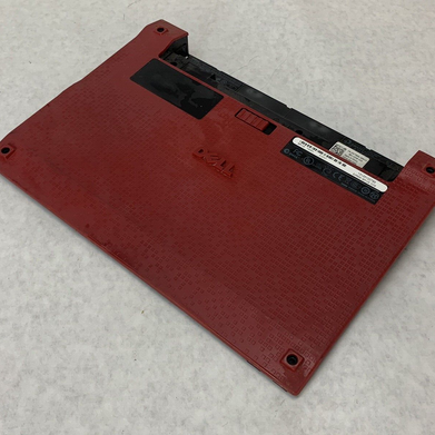 Genuine Dell Latitude 2100 Laptop Base Bottom Case R243R Red