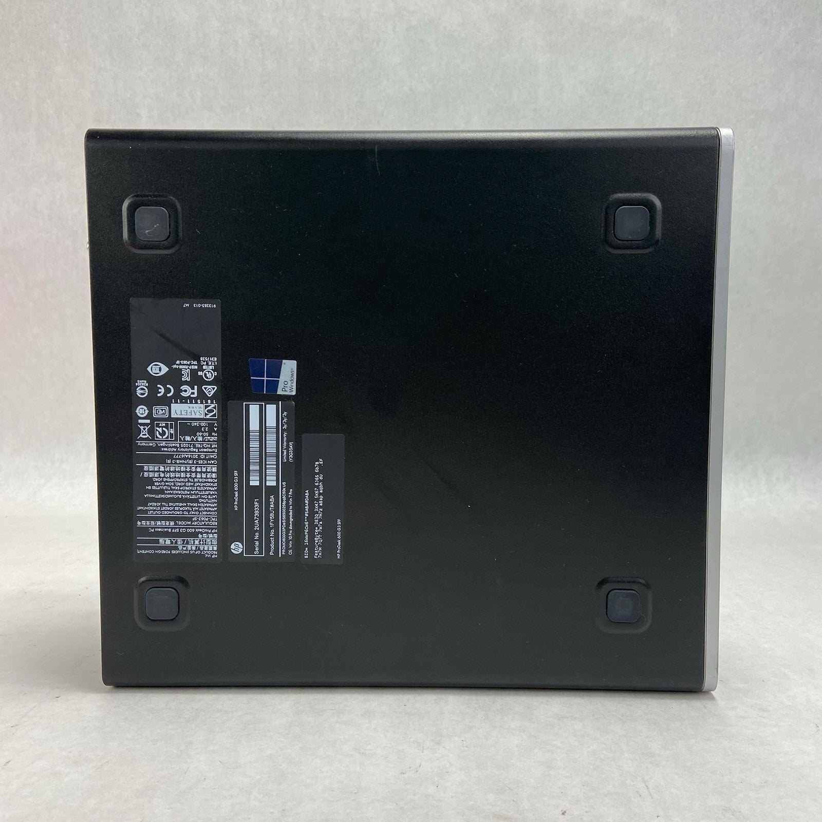 HP ProDesk 600 G3 SFF Intel Core i5-6500 3.2GHz 8GB RAM No HDD No OS3