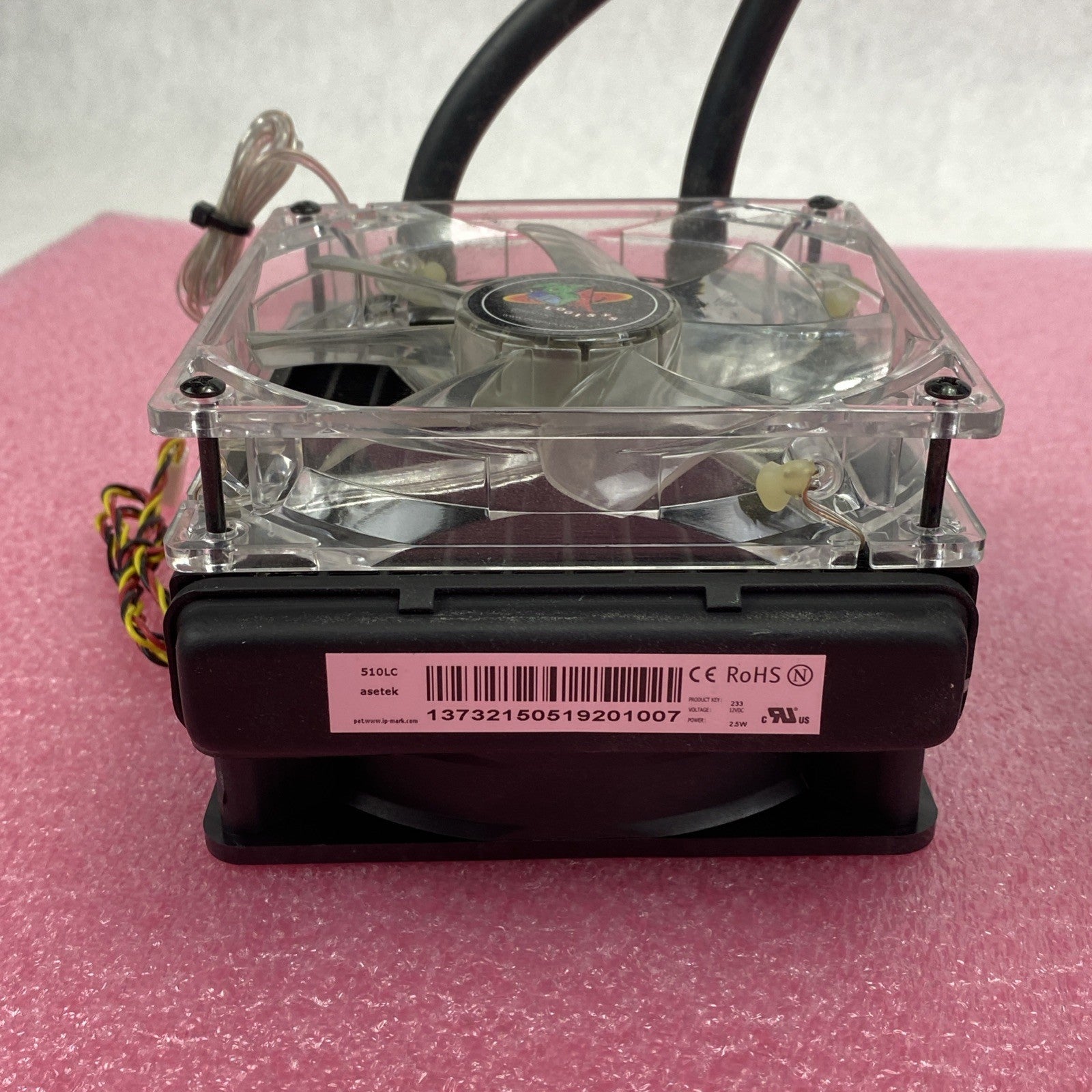 Asetek 233 DC Brushless Fan NJ2025SM CPU Cooler