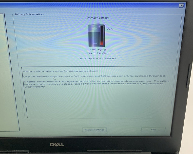 Dell Vostro 3583 15.6" Laptop I5-8265U 1.60 GHz 8 GB RAM No OS/HDD/AC
