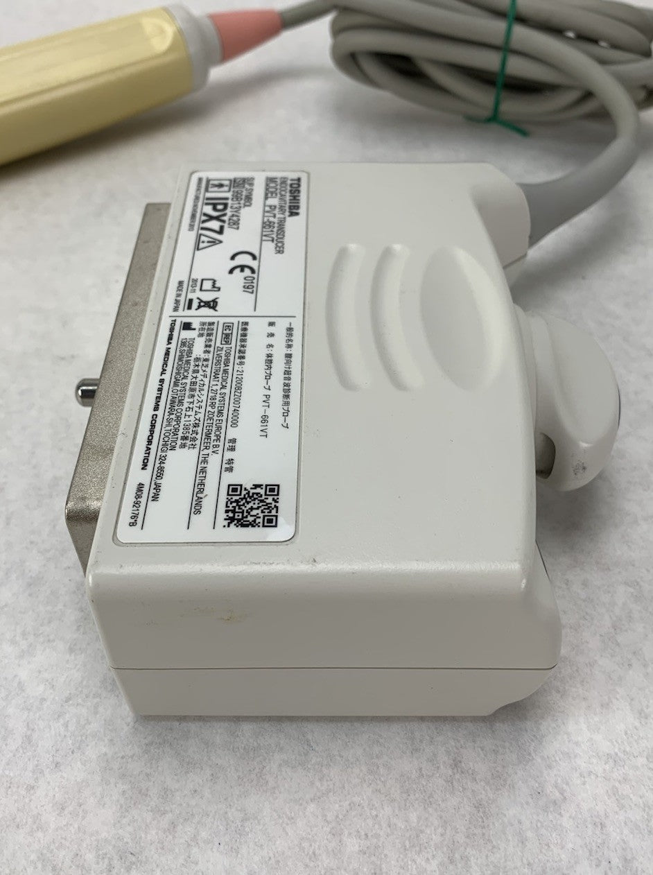 Toshiba Medical System PVT-661VT Endocavity Transducer Ultrasound Probe2
