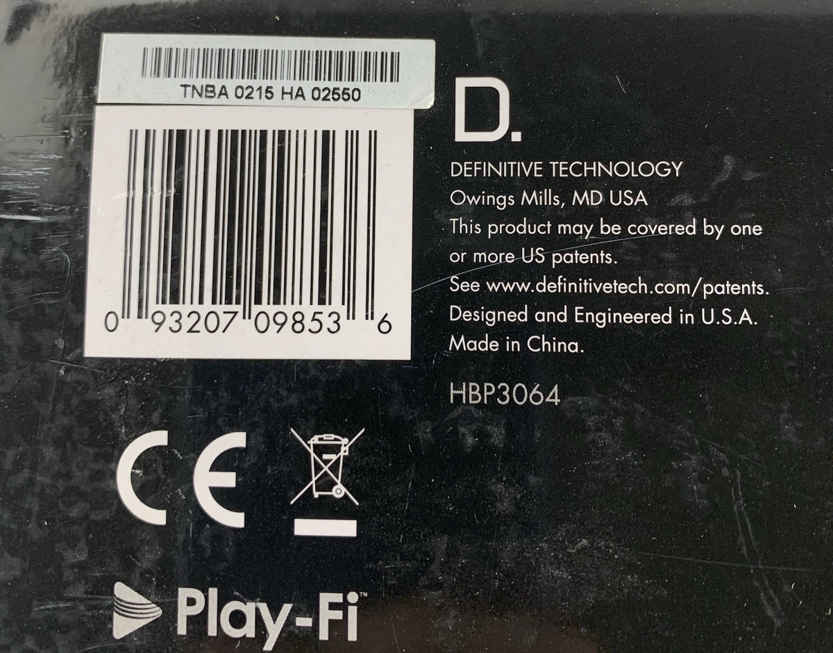Definitive Technology W Adapt Pre-Amp Wireless Music Adapter - Untested16
