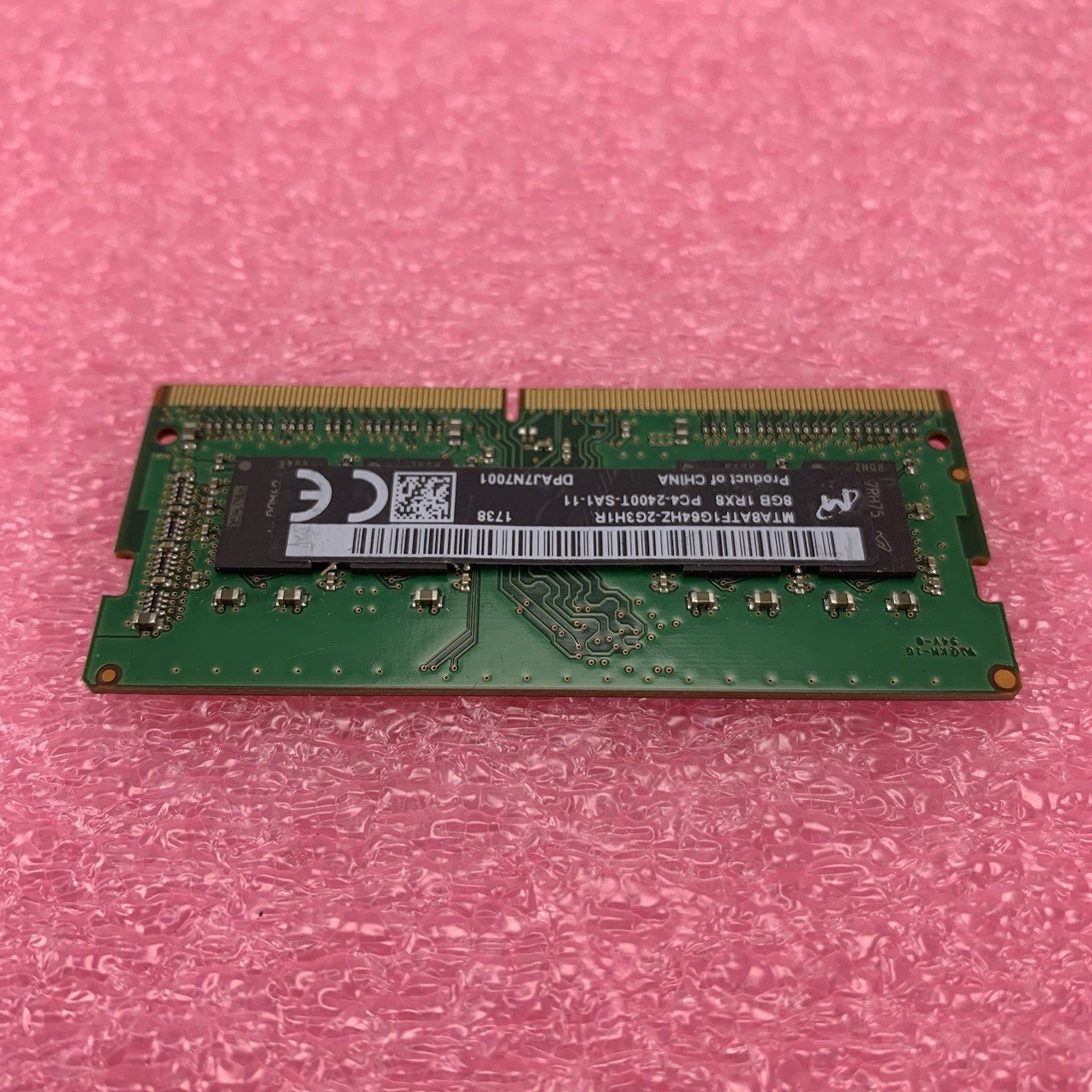 Micron MTA8ATF1G64HZ-2G3H1R PC4-2400T-SA1-11 8GB 1RX8 Desktop Memory RAM3