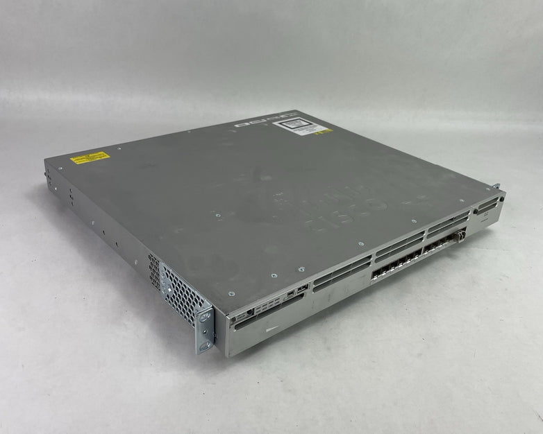 Cisco WS-C3850-12XS-S V02 IP Base Switch 12 SFP+ Eth Port 2X PSU - Tested