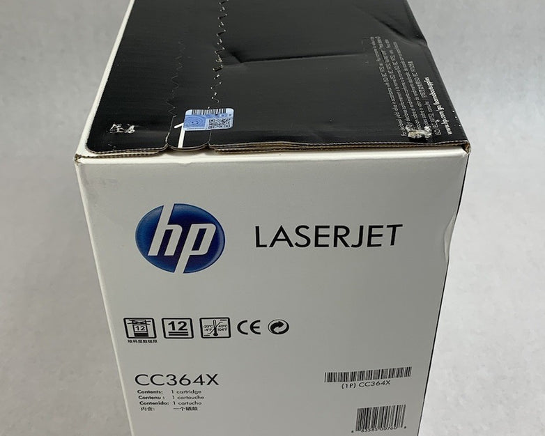 HP LaserJet 64x CC364X Black High Volume Print Cartridge Exp. May 2022