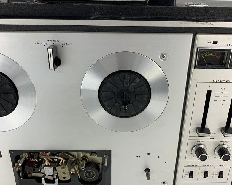 Sony TC-353 Three Head Stereo Tape Recorder for Parts and Repair Powers On
