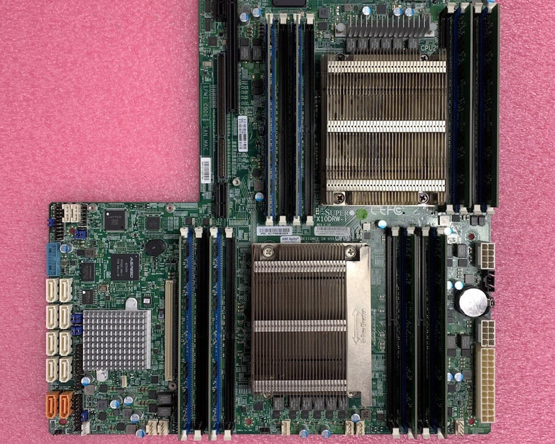 SuperMicro X10DRW-I Server Motherboard Intel Xeon E5-2630 V4 2.2GHz 32GB RAM