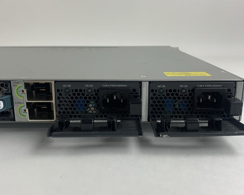 Cisco WS-C3850-24S-S Catalyst SFP Switch 3850 24 Port Tested w/ C3850-NM-2-10G