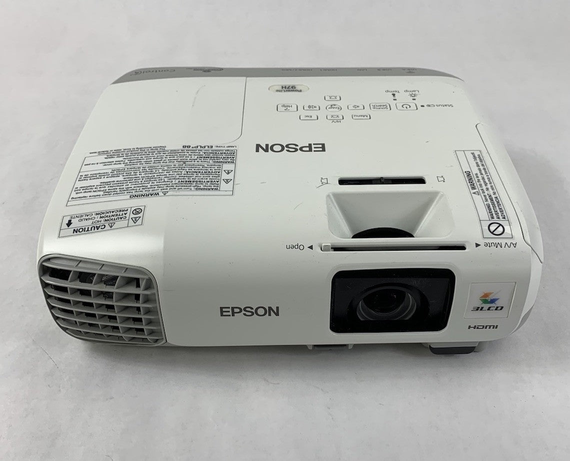 Epson PowerLite 97H H688A LCD Projector 991 Lamp Hours - No Remote1