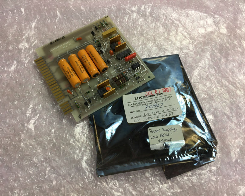 LDC / Milton Roy Part# 801967 Power Supply Low Noise Voltage