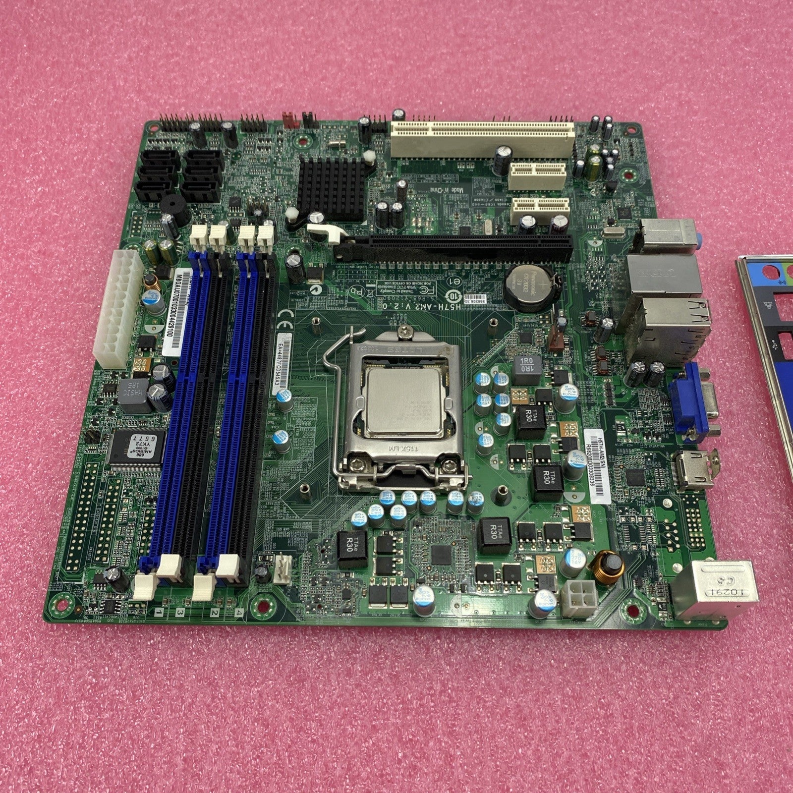 Gateway DX4840 Motherboard Intel Core i3-550 2.0GHz No RAM w/ Shield