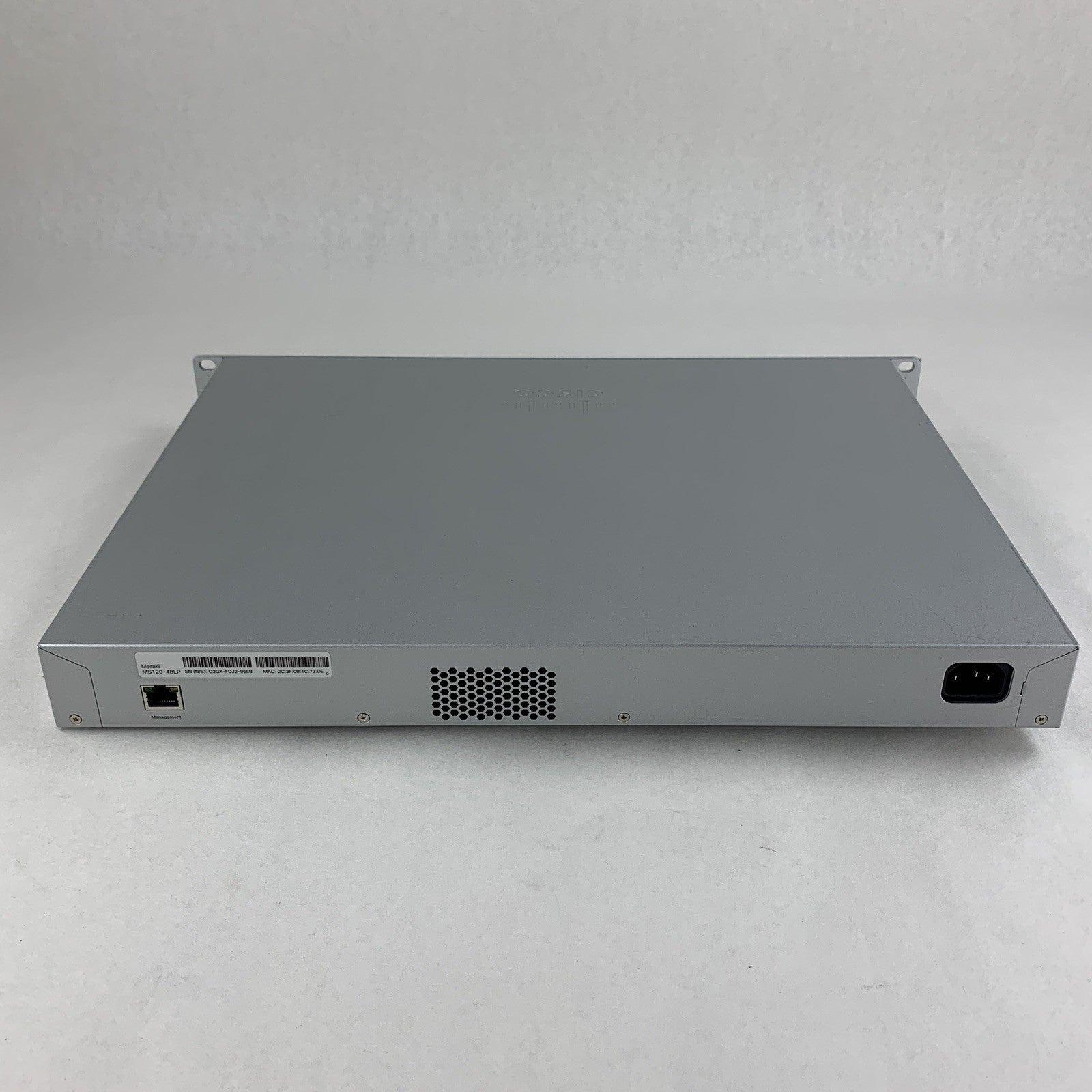 Cisco Meraki MS120-48LP-HW 48-Port PoE Managed Ethernet Switch Tested Reset