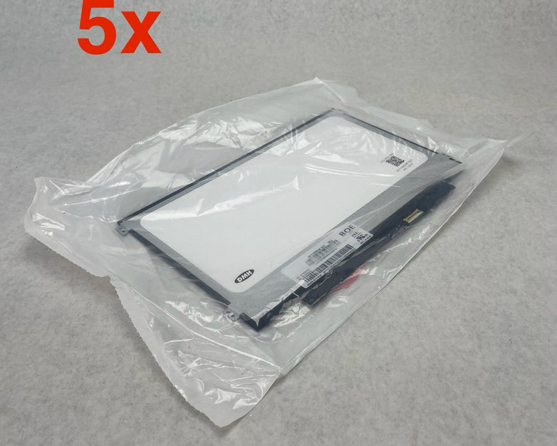 Boe NT116WHM-N21 11.6" LCD Laptop Display Screen 1366X768 HD 30pin Lot of 5
