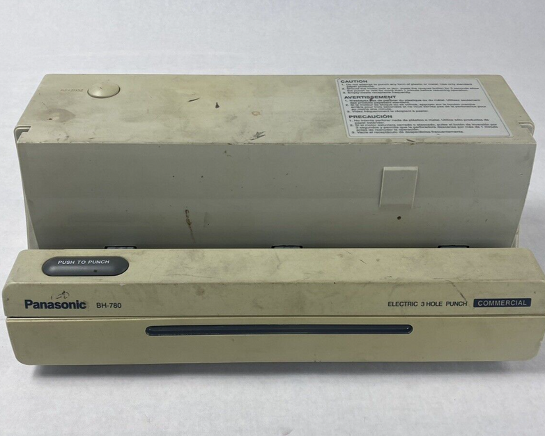 Panasonic Model No. BH-780 Commercial Electric 3 Hole Punch Tested