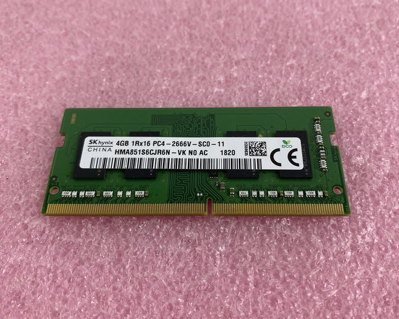 SK Hynix HMA851S6CJR6N-VK X2 4GB 1Rx16 PC4-2666V-SC0-11 Computer Ram Lot of 2