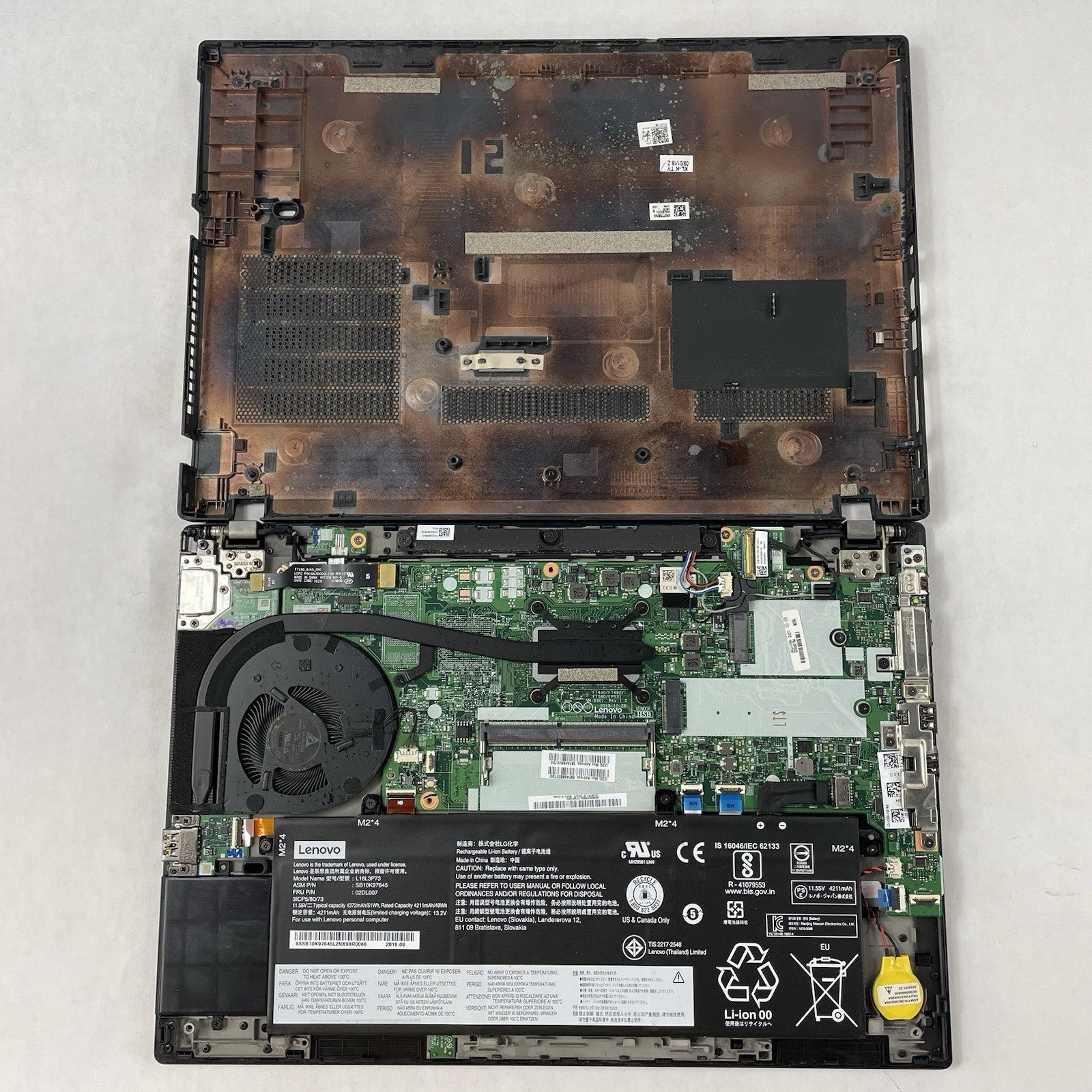Lenovo ThinkPad T490 14" i5-8365U 1.60 GHz 8 GB RAM No SSD/OS/AC - Bad Hinge17