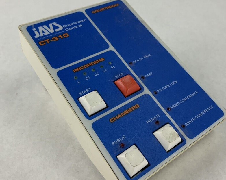 JAVS CT-310 Courtroom Control Audio Interface