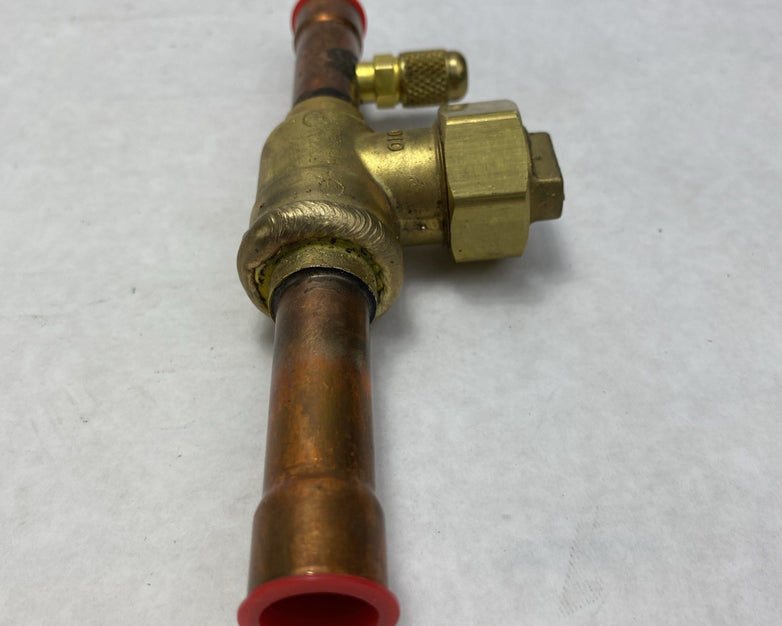 Superior Refridgeration 586WAS-10ST Ball Valve Full Port With Access Fitting