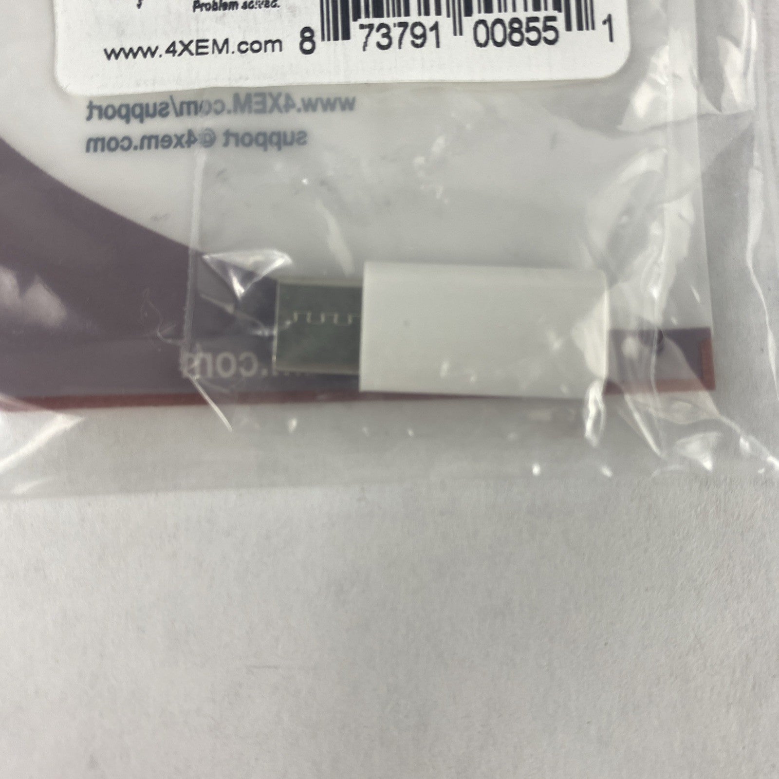 4XEM 4XUUSBCM8PINFW USB-C male To 8 Pin Female Lot of 54