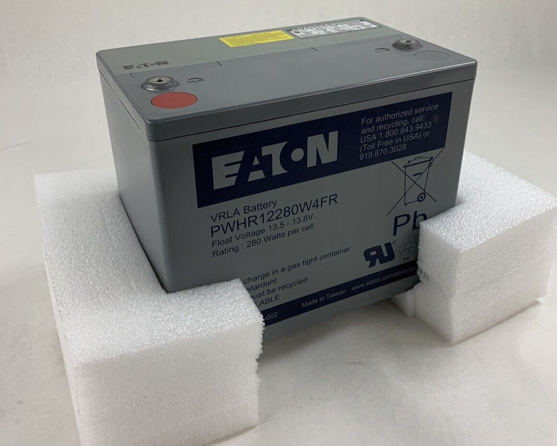 Eaton PWHR12280W4FR VRLA Replacement Battery Old Stock Box Opened