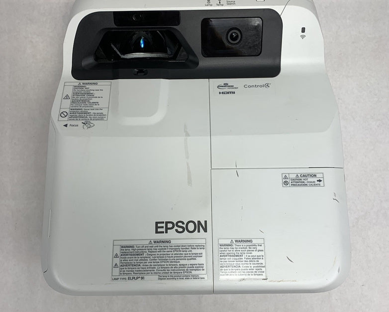 Epson H741A BrightLink 685Wi LCD Projector 1260 Lamp Hours