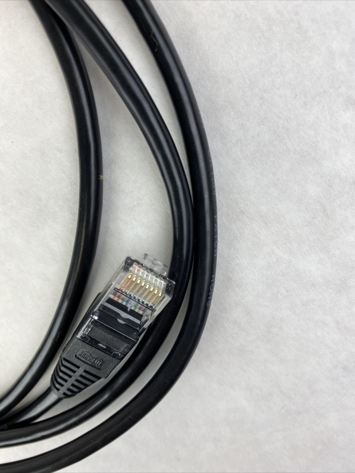 Tripp Lite N001-005-BK Cat5e 350MHz Snagless cables (RJ45 M/M) 5ft (Lot of 10)