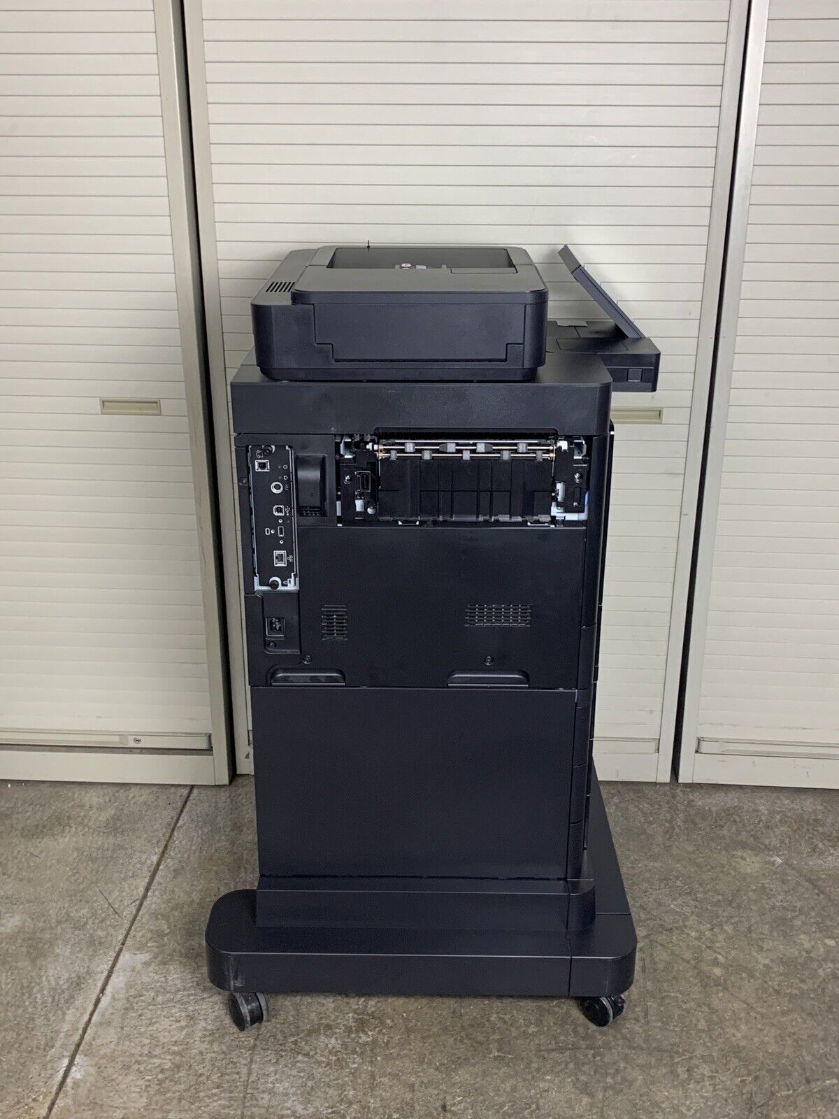 HP LaserJet Enterprise Flow MFP M680 Color Printer CZ250A Tested Bad Clip In Top