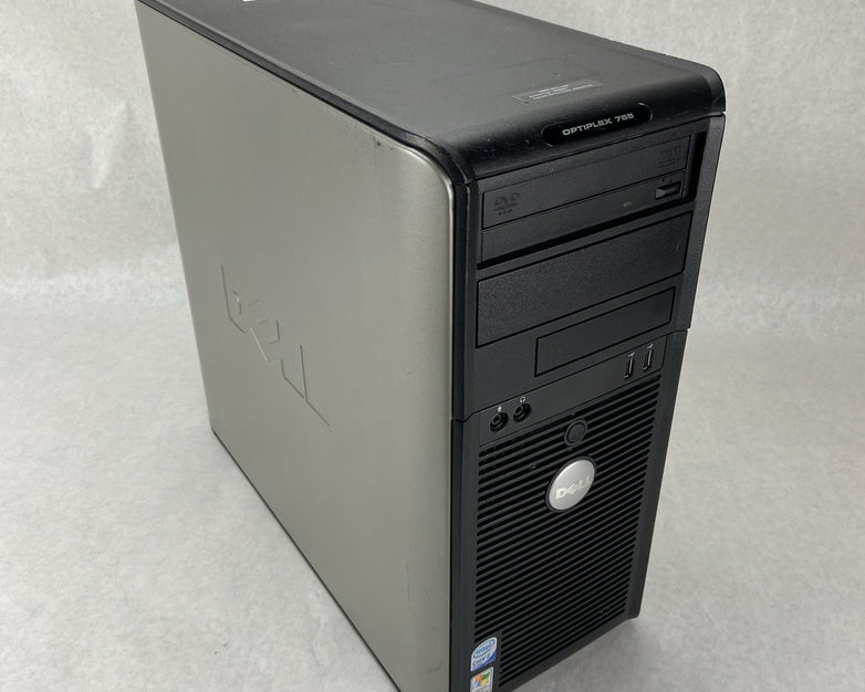 Dell Optiplex 755 MT Intel Core 2 Quad Q6600 2.4GHz 2GB RAM No HDD No OS