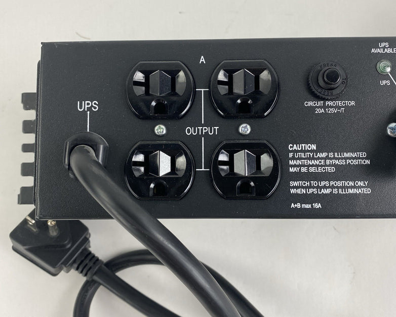 Vertiv MP2-120C Liebert Micro POD AC Power System