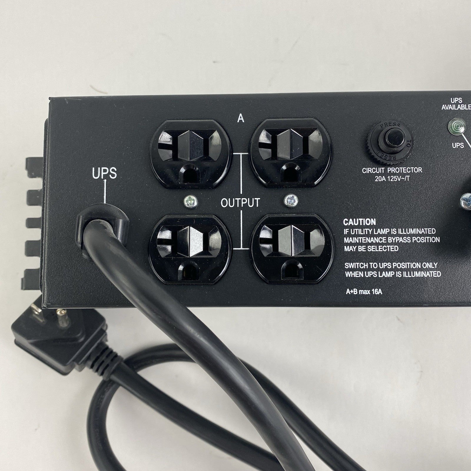 Vertiv MP2-120C Liebert Micro POD AC Power System2