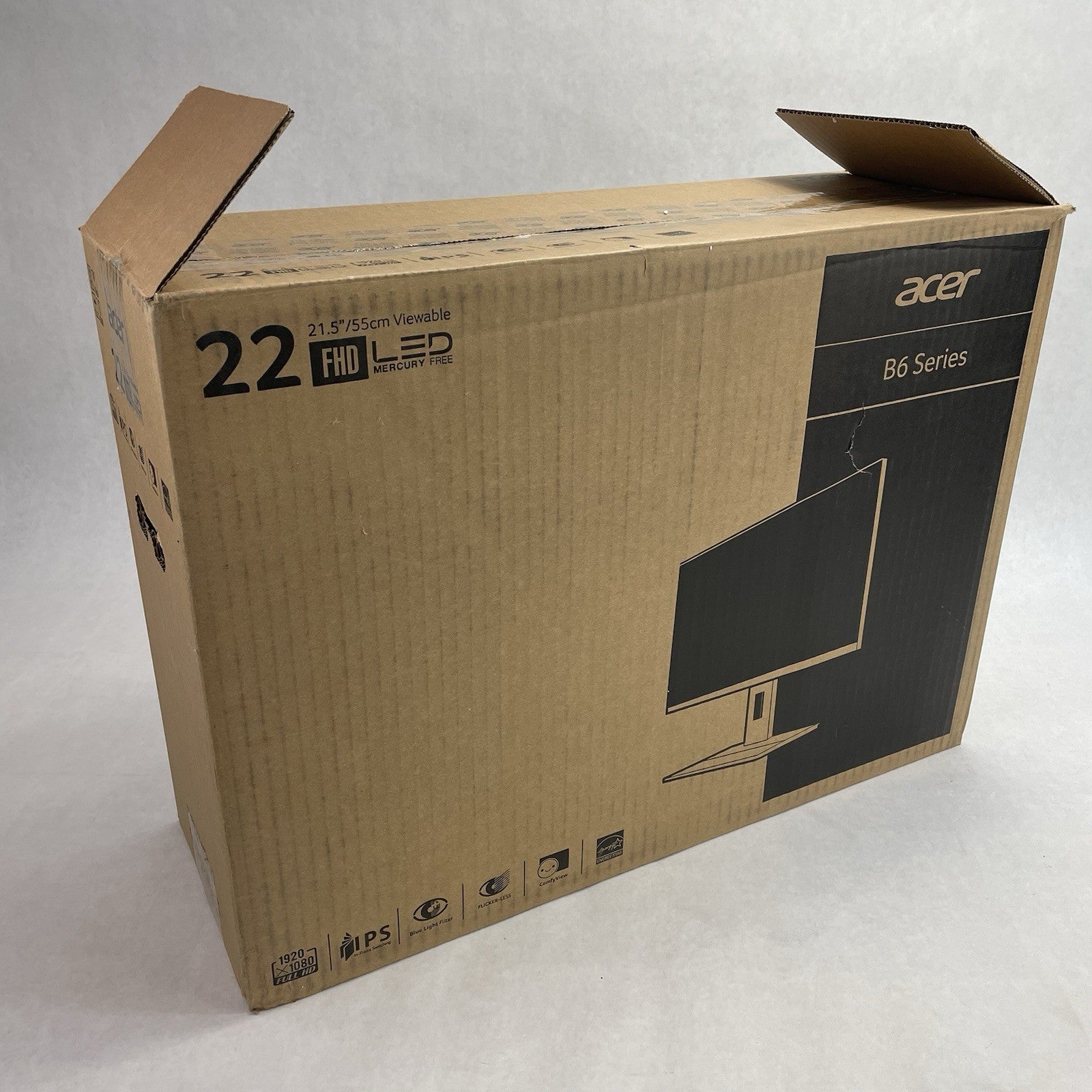 Acer B226HQL 21.5" TN LCD Widescreen Monitor w/Stand 1920 x 1080 VGA DVI0