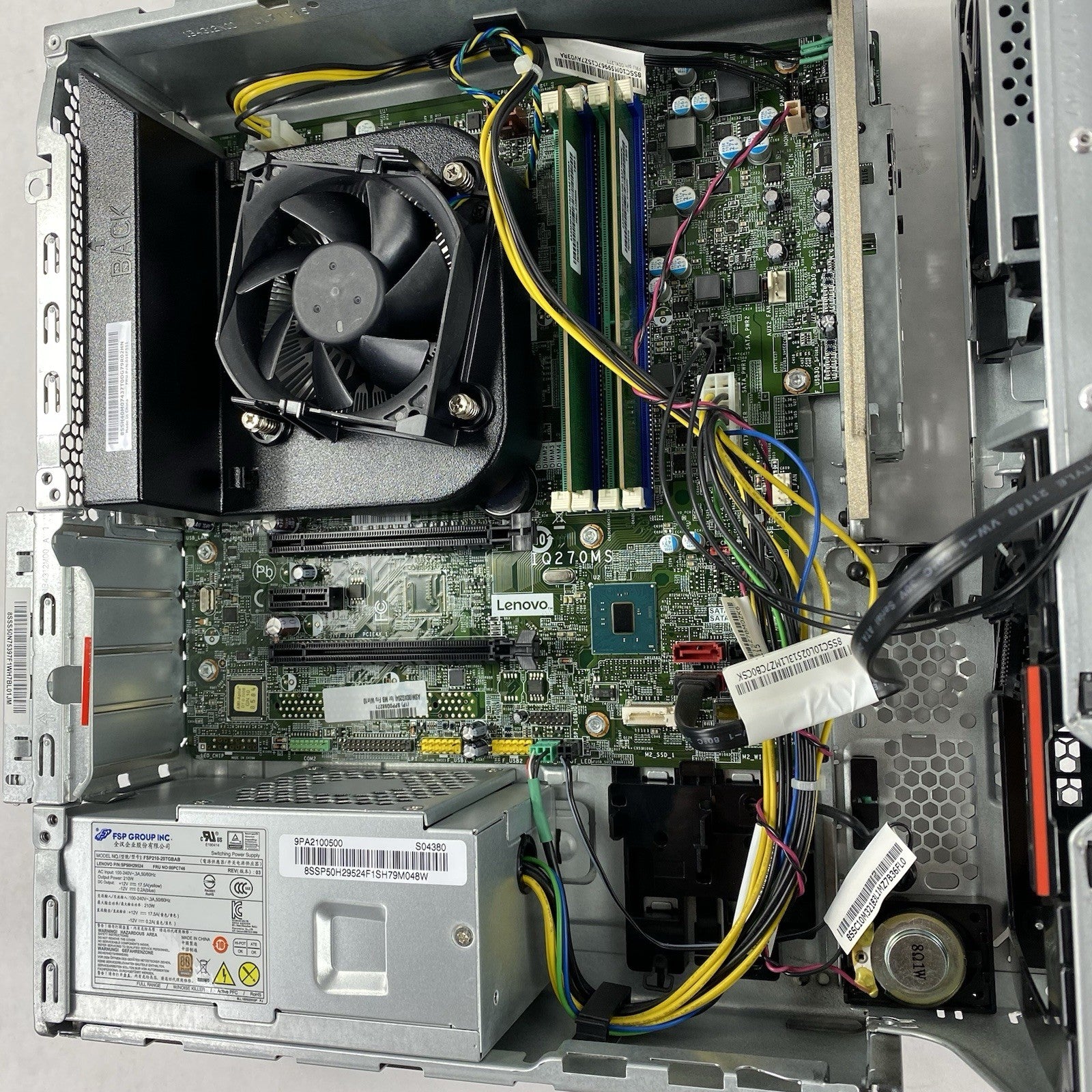 Lenovo ThinkCentre M910s SFF Intel Core i5-7500 3.4GHz 8GB RAM No HDD No OS READ