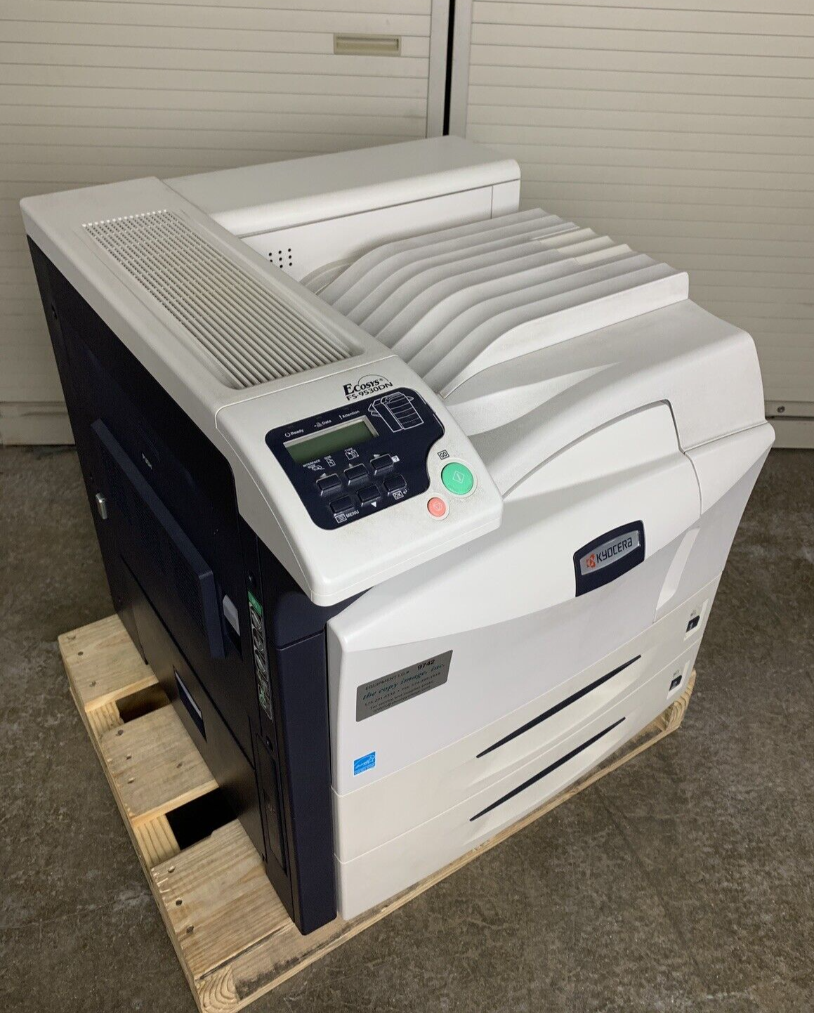 Kyocera FS-9530DN Enterprise Mono Laser Printer 605263 Page Count Tested