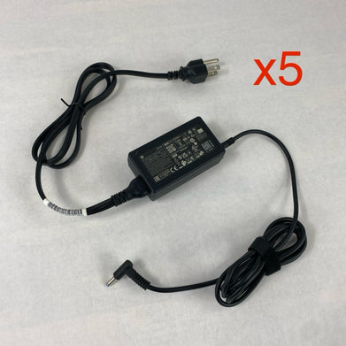 HP TPN-DA17 65W 19.5V 3.33A Blue Tip Barrel Laptop AC Adapter (Lot of 5)