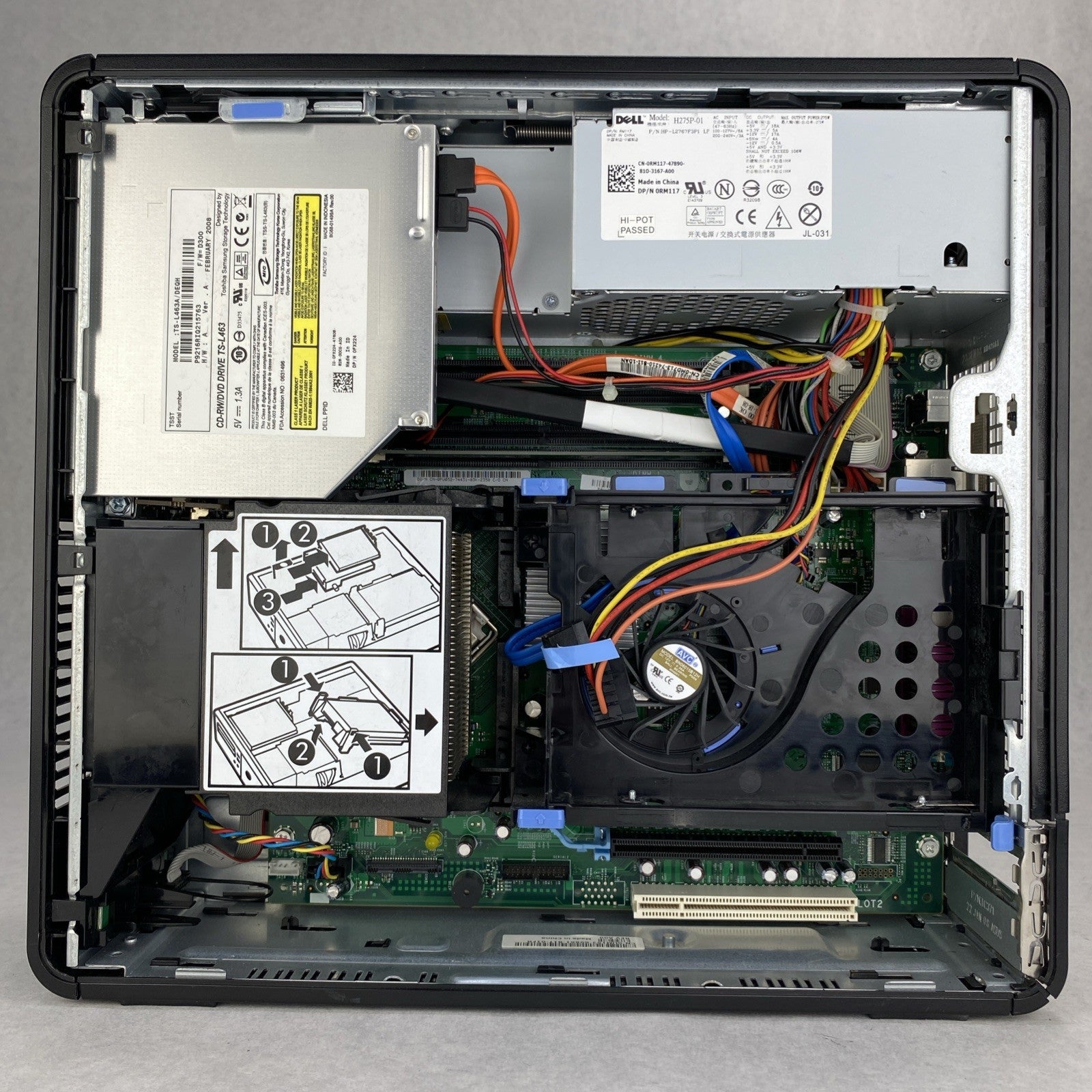 Dell Optiplex 755 SFF Intel Core 2 Duo E6750 2.66GHz 2GB RAM No HDD No OS