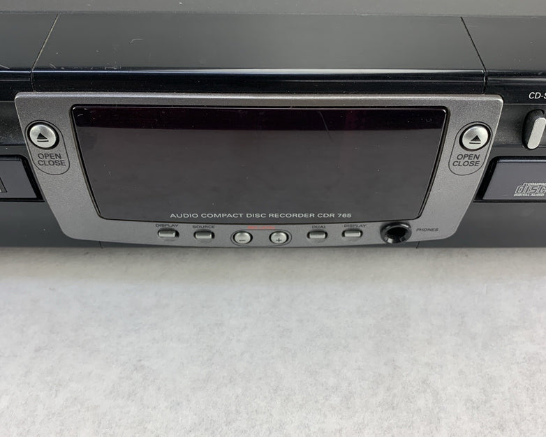 Philips CDR765 BK02 60Hz 120V Dual-deck Audio CD Recorder and Player - Parts