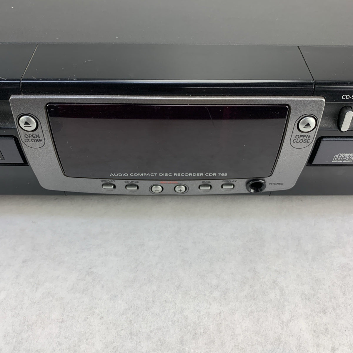 Philips CDR765 BK02 60Hz 120V Dual-deck Audio CD Recorder and Player - Parts 3
