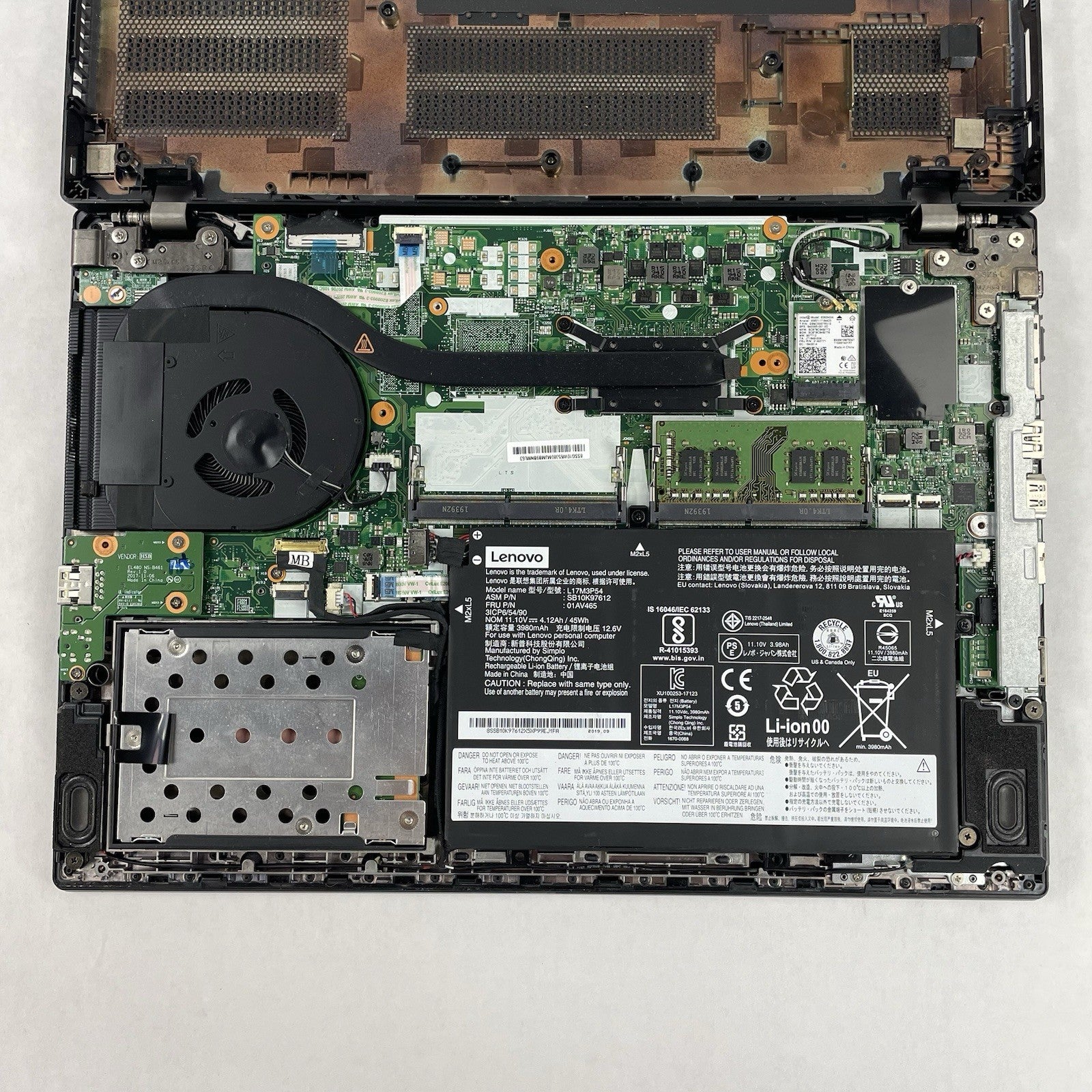 Lenovo ThinkPad L490 14" i5-8250U 1.60 GHz 8 GB RAM No SSD/OS -  Bad Corner19