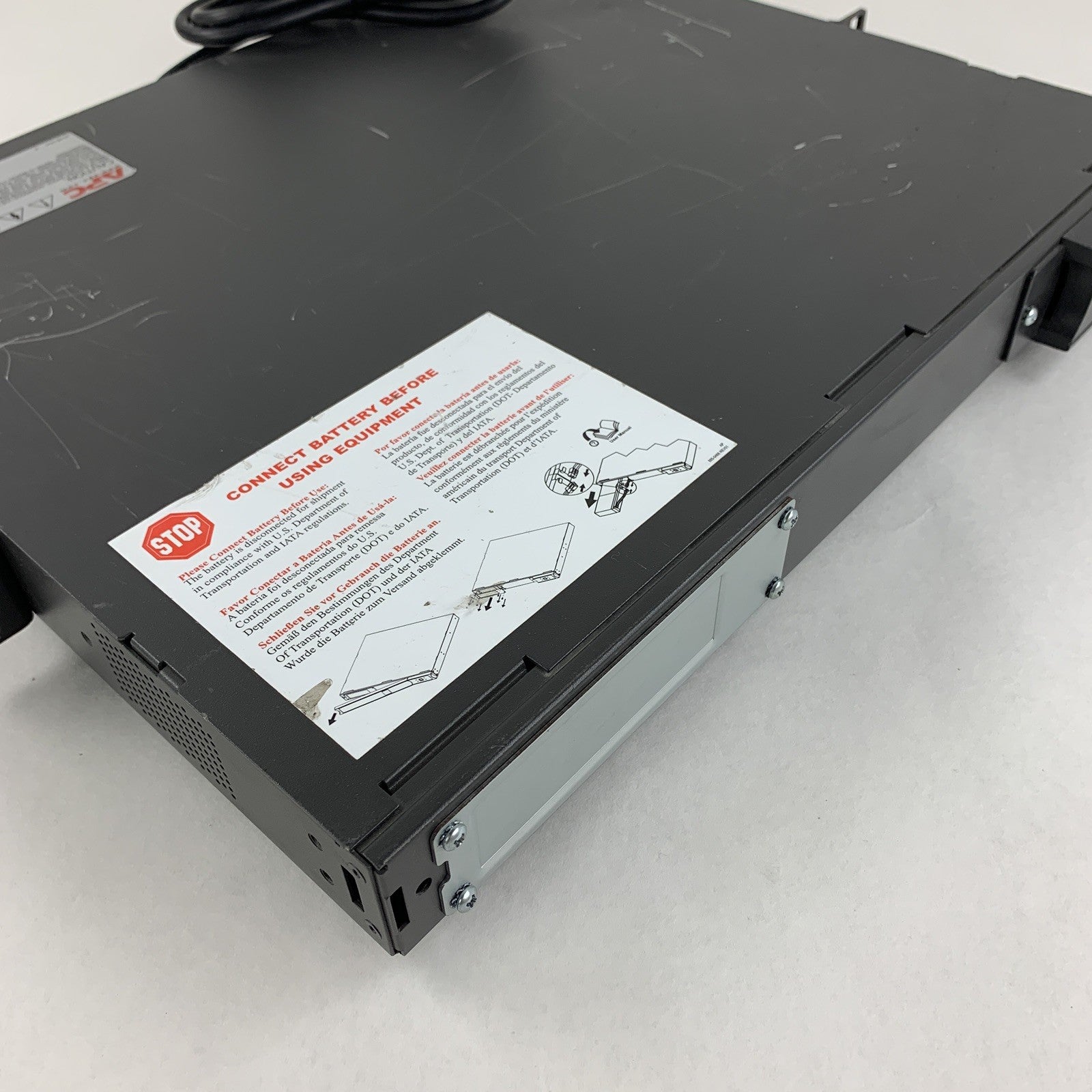 APC SC450RM1U Smart-UPS SC 450 120V 1U Rackmount Tested No Battery