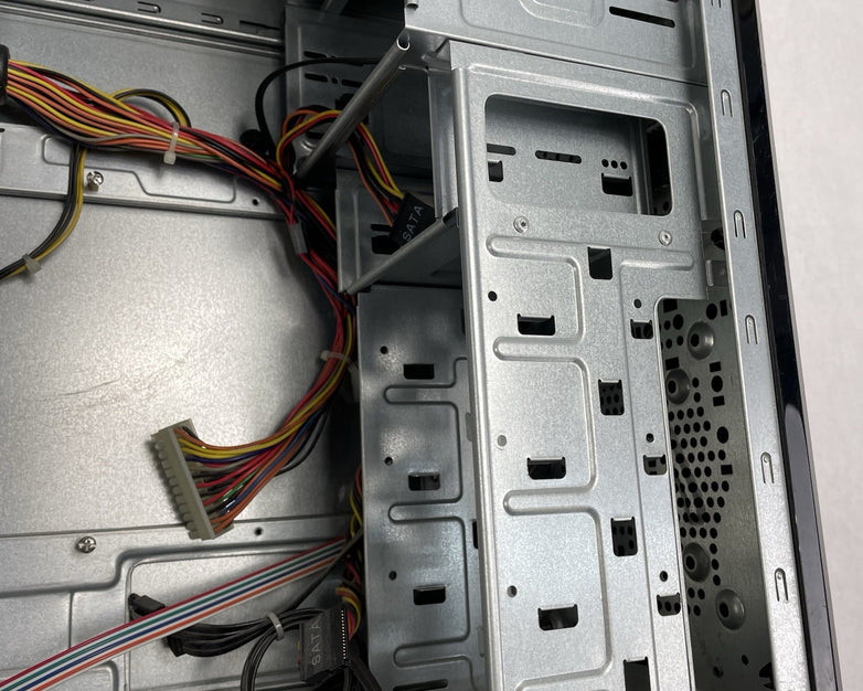 APEX TX-606-U3 MicroATX Computer Case Barebones 300W Allied Power Supply Tested