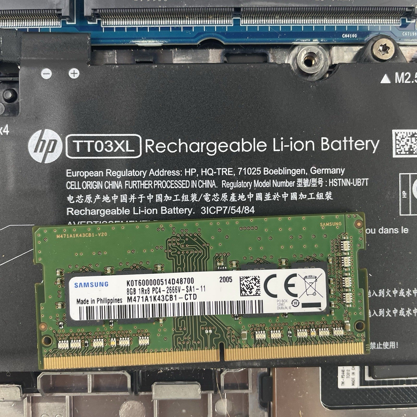 HP EliteBook 850 G6 15.6" i5-8365U 1.60 GHz 8 GB RAM No SSD/OS/AC - Worn19